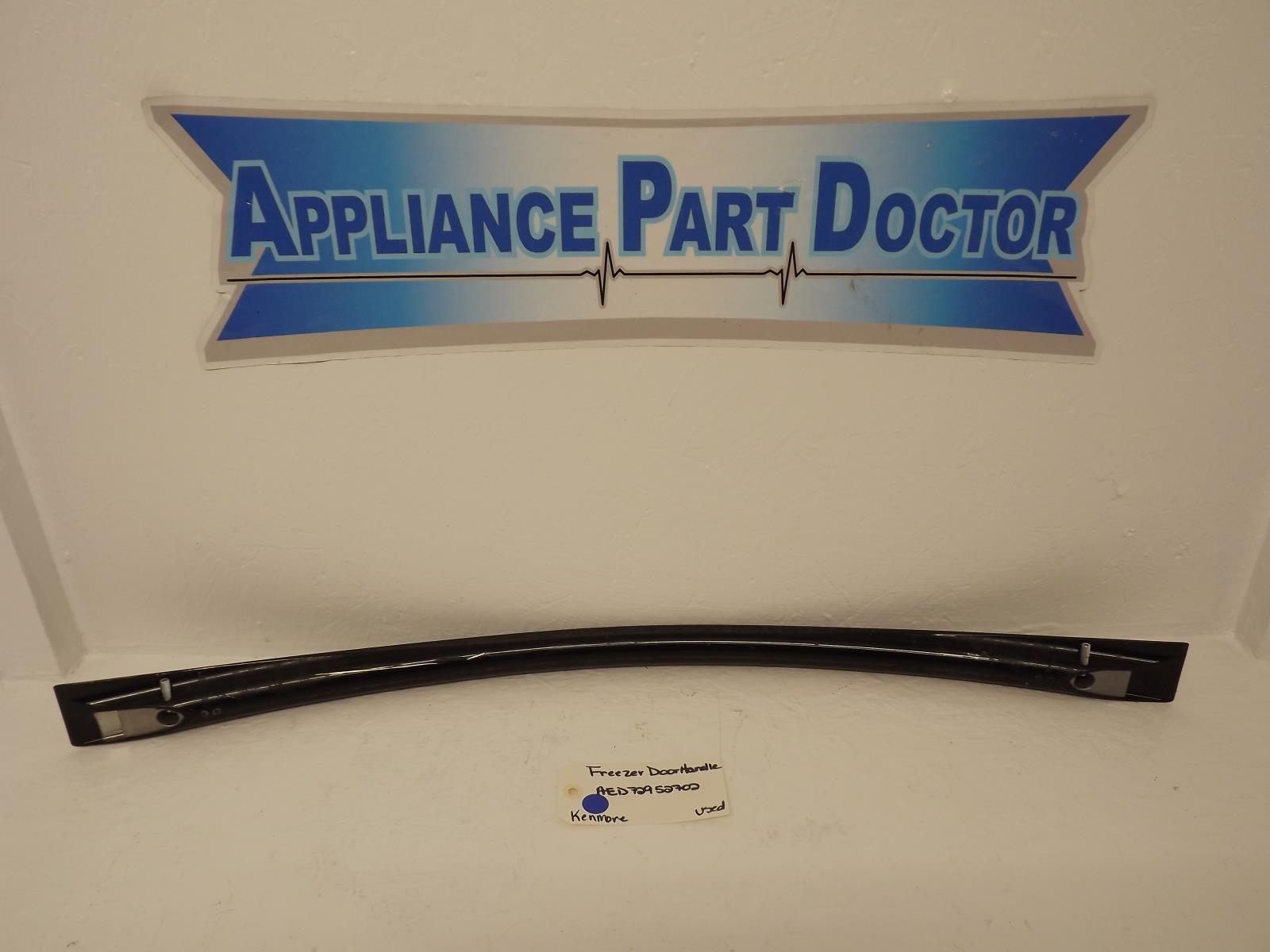 Kenmore Refrigerator AED72952702 Freezer Door Handle Used Kenmore Refrigerator AED72952702 Freezer Door Handle Used